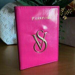 Victorias Secret Hot Pink Passport Holder